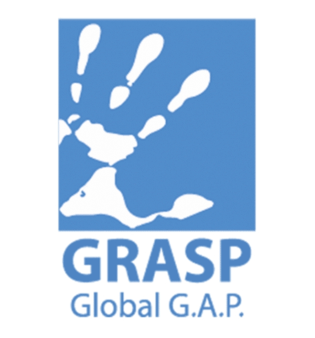 GLOBALG.A.P. GRASP badge — Risk Assessment on Social Practice for worker welfare and social compliance