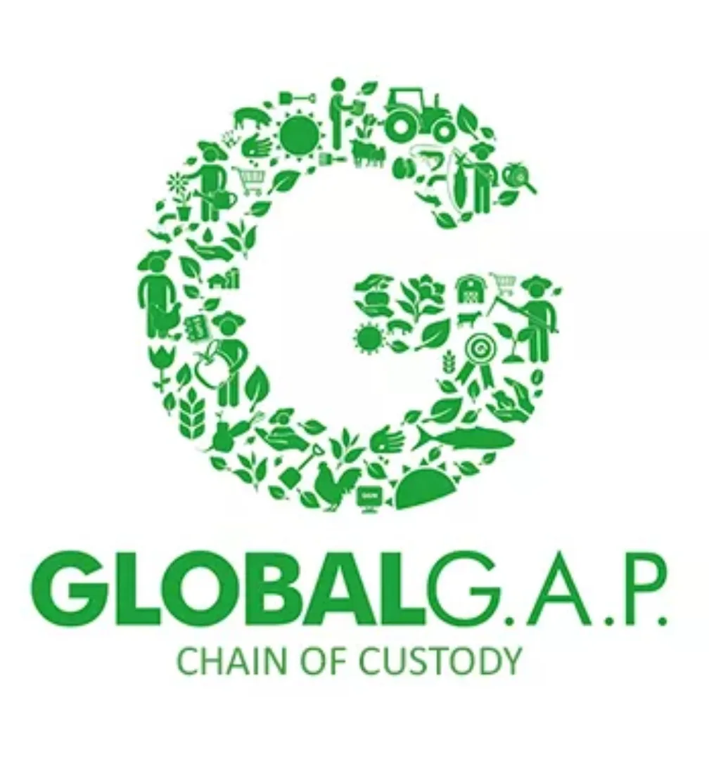 GLOBALG.A.P. Chain of Custody (CoC) certification logo for produce traceability by Cultiva EcoSolutions